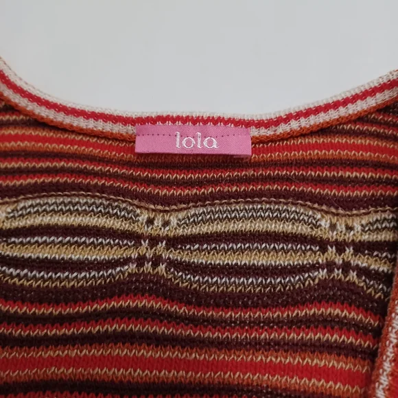 Vintage 60s 70s Colors Loose Knit Sweater - Picture 15 of 16